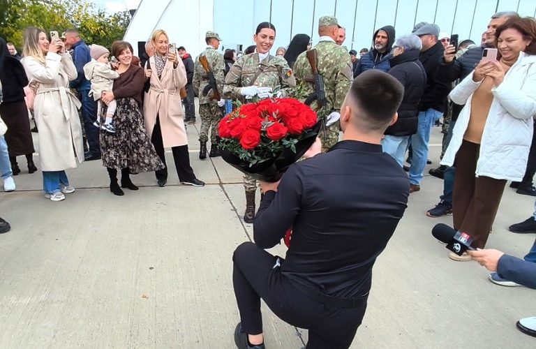 Au spus „Da!” de două ori! Lacrimi de emoție la depunerea jurământului militar