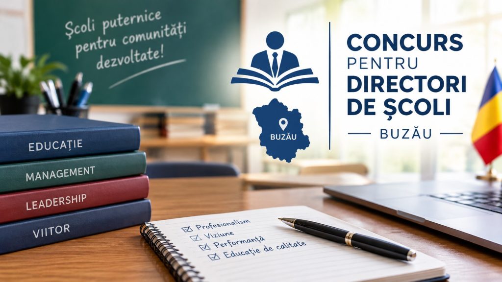 Surprize, surprize! Ce candidați sunt pentru șefia celor mai titrate școli din Buzău! Se anunță confruntări interesante