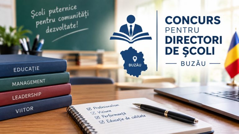Surprize, surprize! Ce candidați sunt pentru șefia celor mai titrate școli din Buzău! Se anunță confruntări interesante
