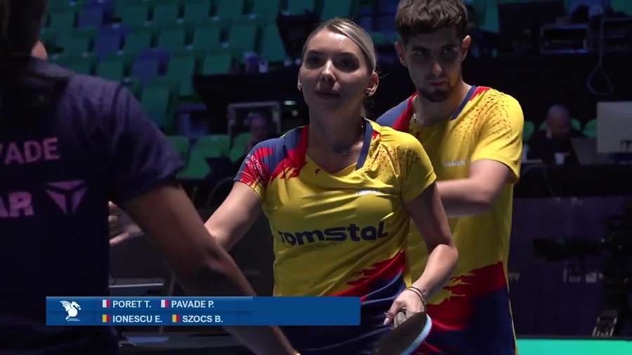 Edi Ionescu, medalie de bronz la Europene! Buzoianul, în semifinalele de dublu-mixt