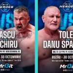 Buzăul găzduiește gala HEROES 16. Pascu – Fachiru, main event-ul serii. În ring urcă și Tolea și Danu Spartanu