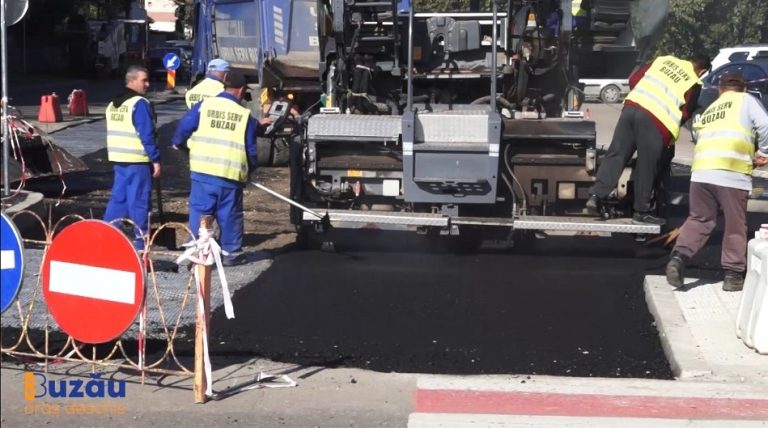 Se mișcă șantierul. A crescut ritmul de lucru pe Frăsinet
