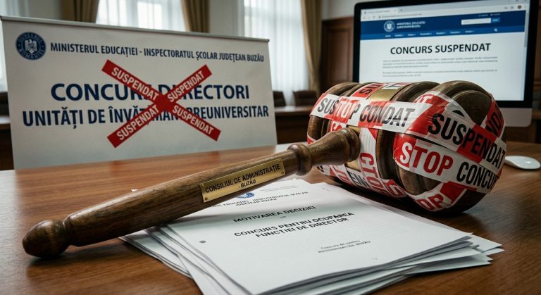 Avem MOTIVAREA care a dus la SUSPENDAREA concursului pentru directorii de școli! Părțile neștiute ale procesului